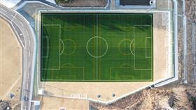サッカー場（上空）