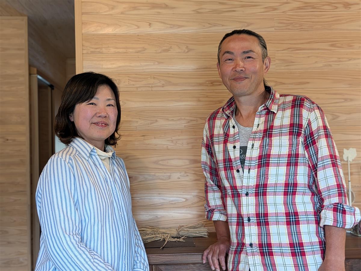 比嘉大輔さん夫妻